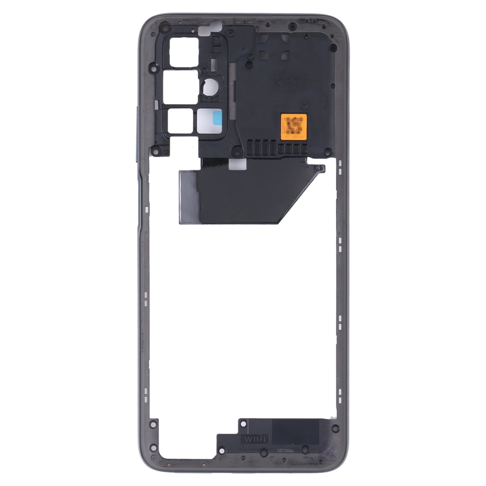 Middle Frame Bezel Plate for Xiaomi Redmi 10/Redmi 10 Prime/Redmi Note 11 4G/Redmi 10 2022(Grey)
