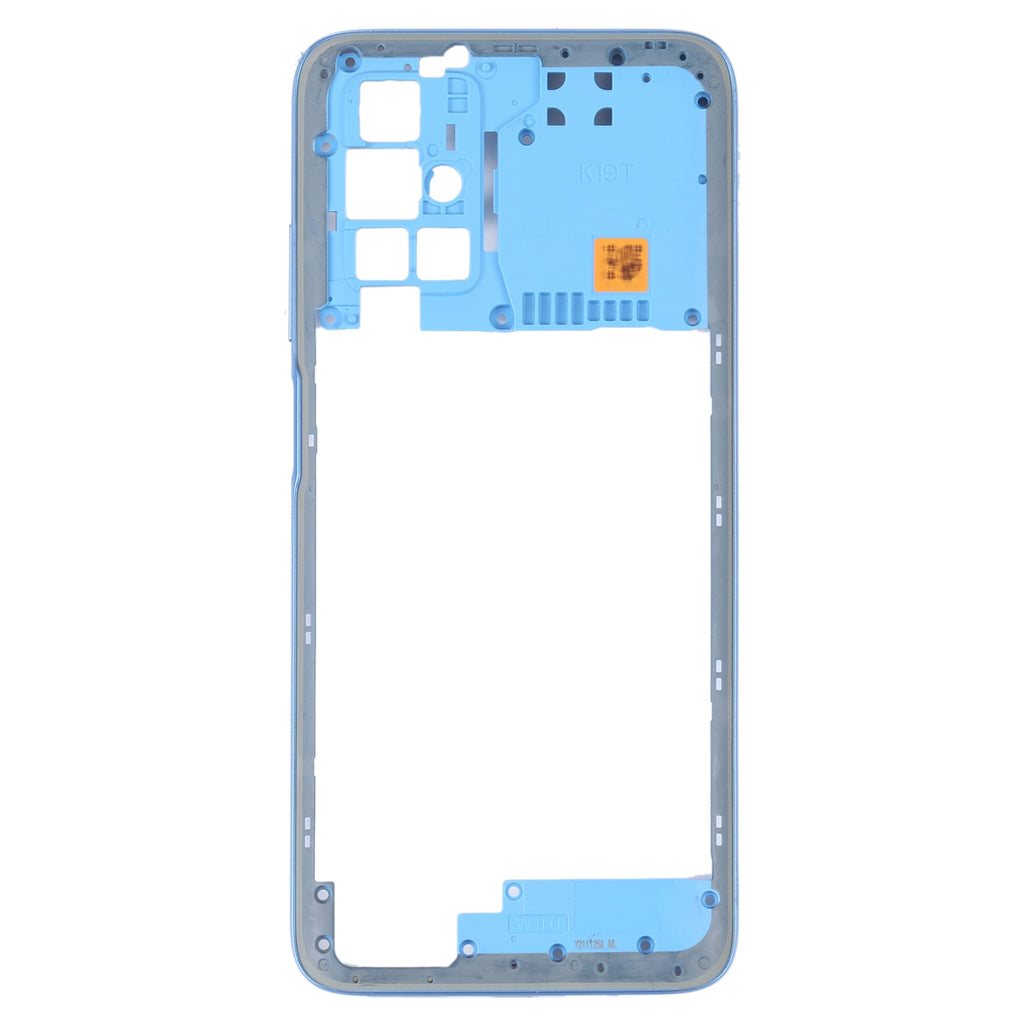 Middle Frame Bezel Plate for Xiaomi Redmi 10/Redmi 10 Prime/Redmi Note 11 4G/Redmi 10 2022(Blue)