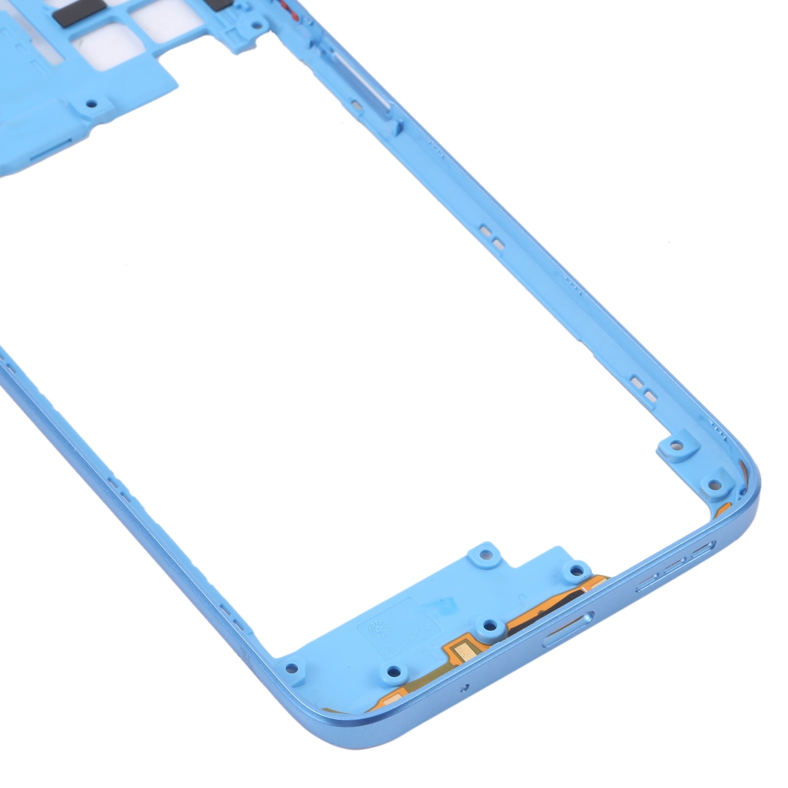 Middle Frame Bezel Plate for Xiaomi Redmi 10/Redmi 10 Prime/Redmi Note 11 4G/Redmi 10 2022(Blue)