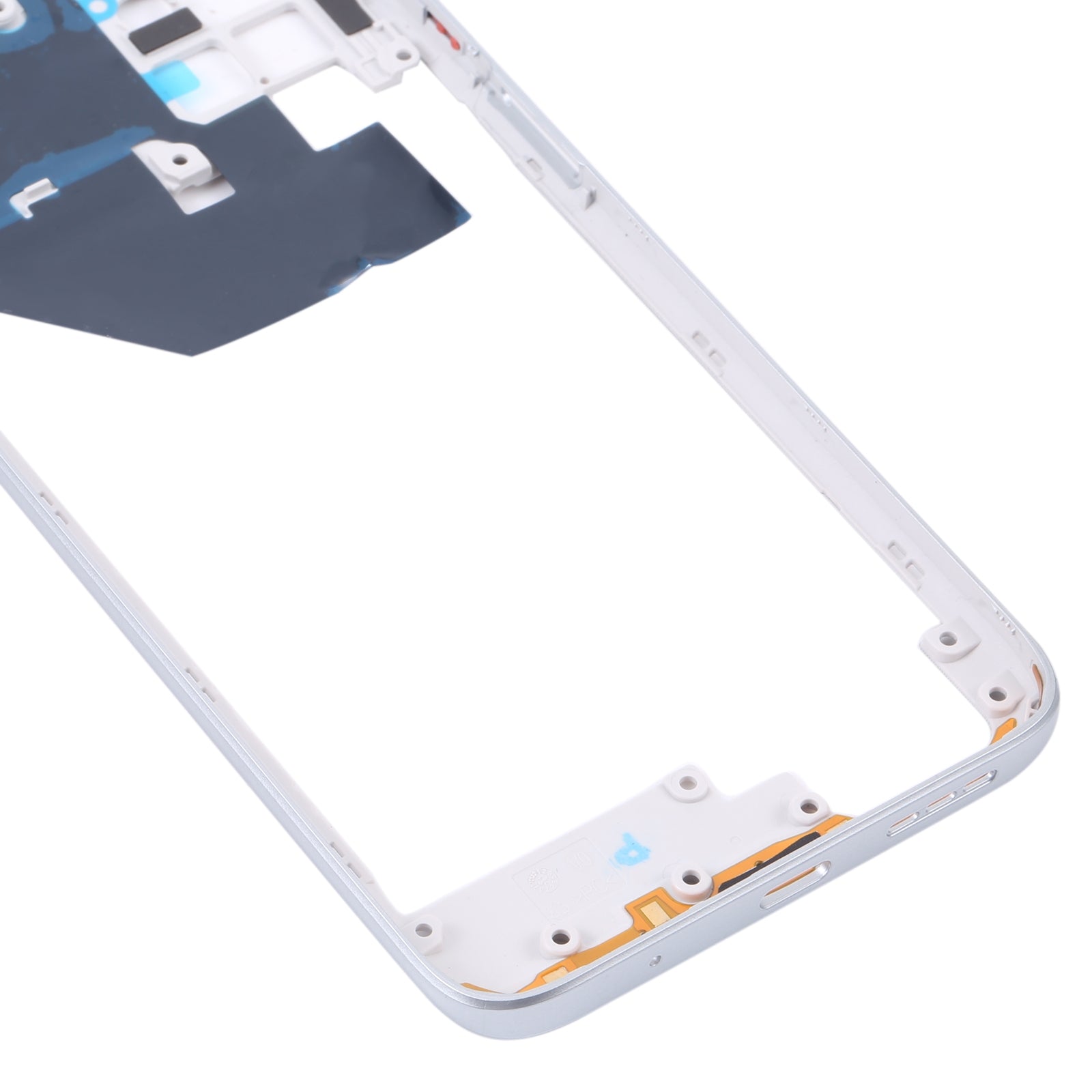 Middle Frame Bezel Plate for Xiaomi Redmi 10/Redmi 10 Prime/Redmi Note 11 4G/Redmi 10 2022(White)