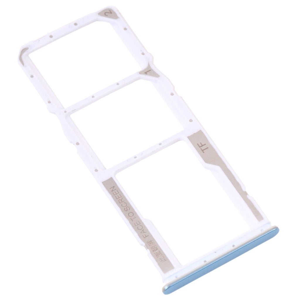 SIM Card Tray + SIM Card Tray + Micro SD card tray for Xiaomi Redmi Note 11 4G / Redmi Note 11S 4G(Baby Blue)