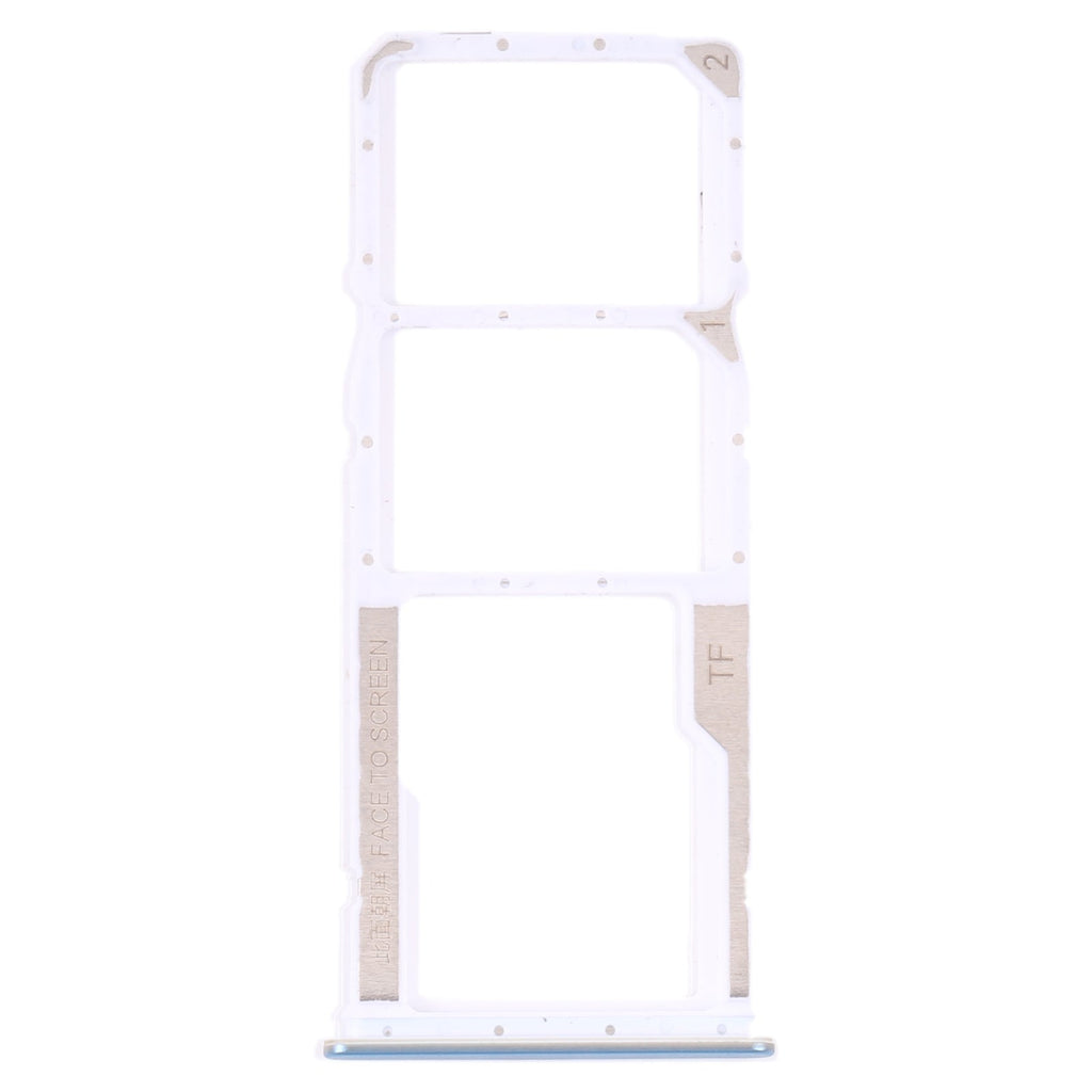 SIM Card Tray + SIM Card Tray + Micro SD card tray for Xiaomi Redmi Note 11 4G / Redmi Note 11S 4G(Baby Blue)