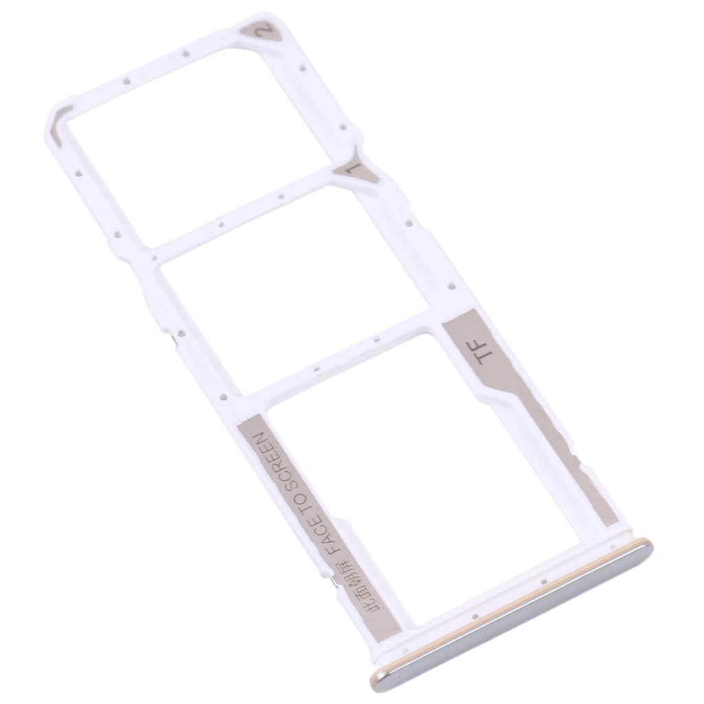 SIM Card Tray + SIM Card Tray + Micro SD card tray for Xiaomi Redmi Note 11 4G / Redmi Note 11S 4G(White)