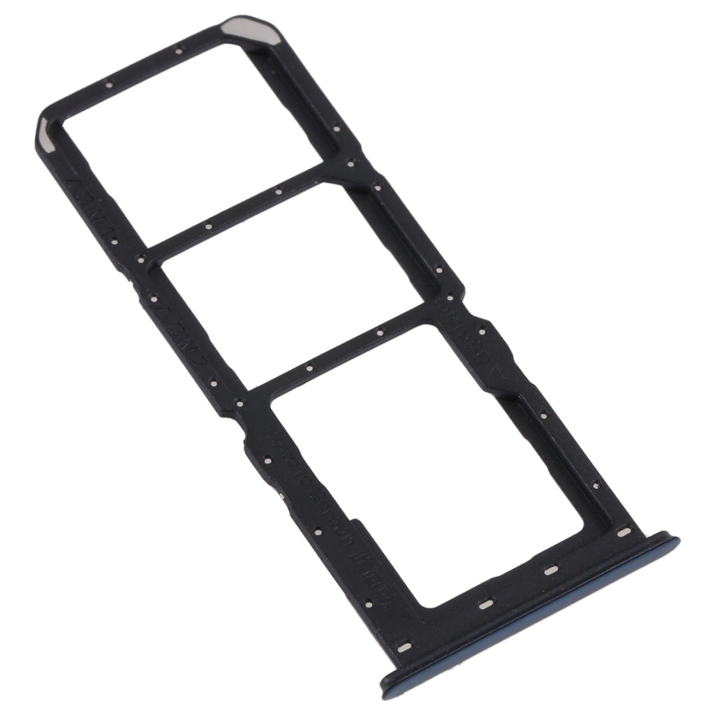 For OPPO Reno2 Z/Reno2 F  SIM Card Tray + SIM Card Tray + Micro SD card tray (Black)