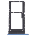 SIM Card Tray + SIM Card Tray / Micro SD Card Tray for Honor Play 30 Plus(Blue)