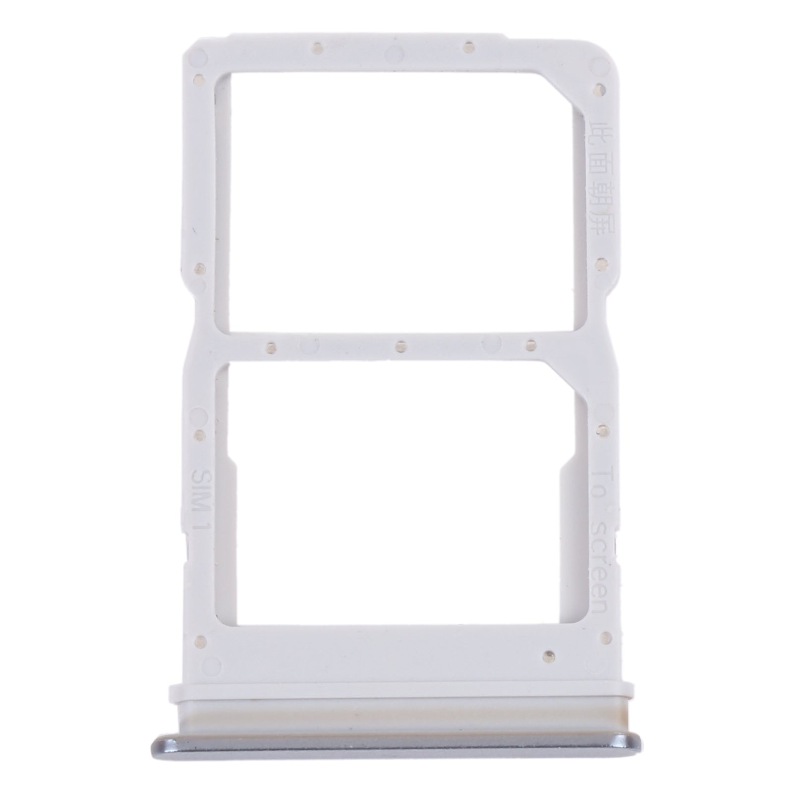 SIM Card Tray + SIM Card Tray for Honor X30i(Silver)