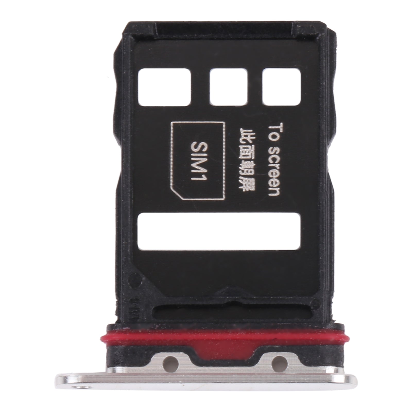 SIM Card Tray + SIM Card Tray for Honor Magic3 (Silver)
