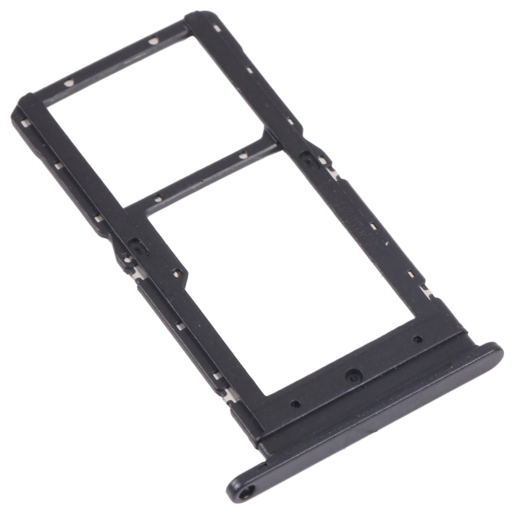 SIM Card Tray + SIM Card Tray / Micro SD Card Tray for Honor Play 20 (Black)