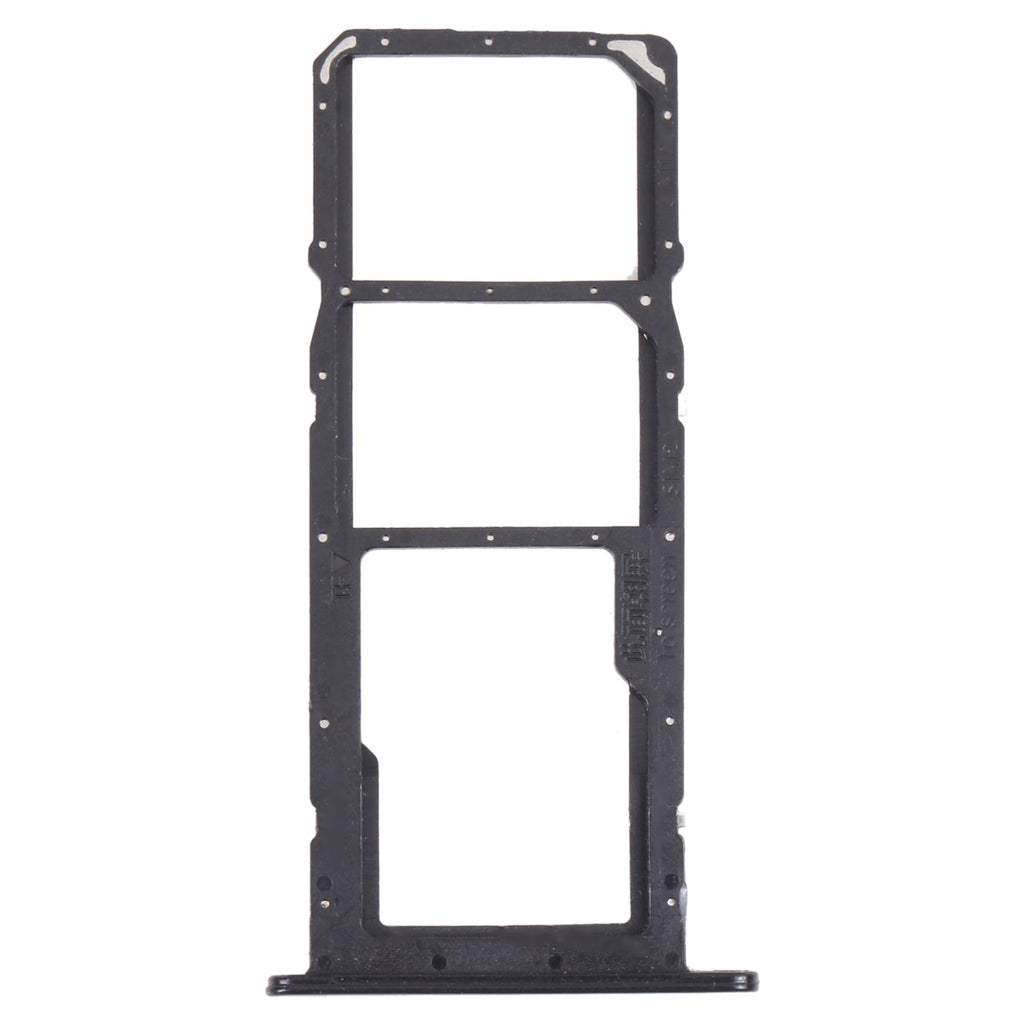 SIM Card Tray + SIM Card Tray + Micro SD Card Tray for Honor 20e (Black)