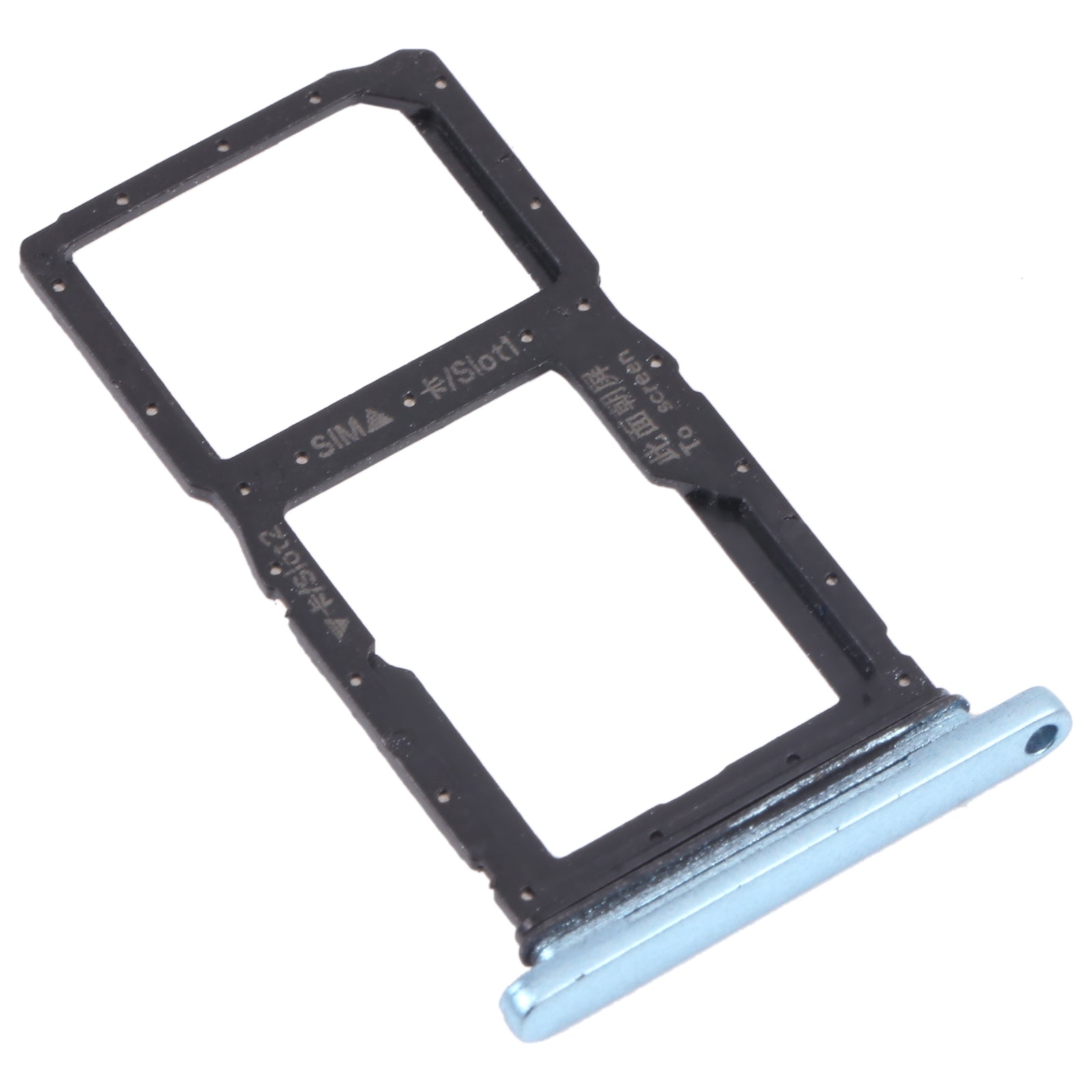 SIM Card Tray + SIM Card Tray / Micro SD Card Tray for Honor 9X (Green)