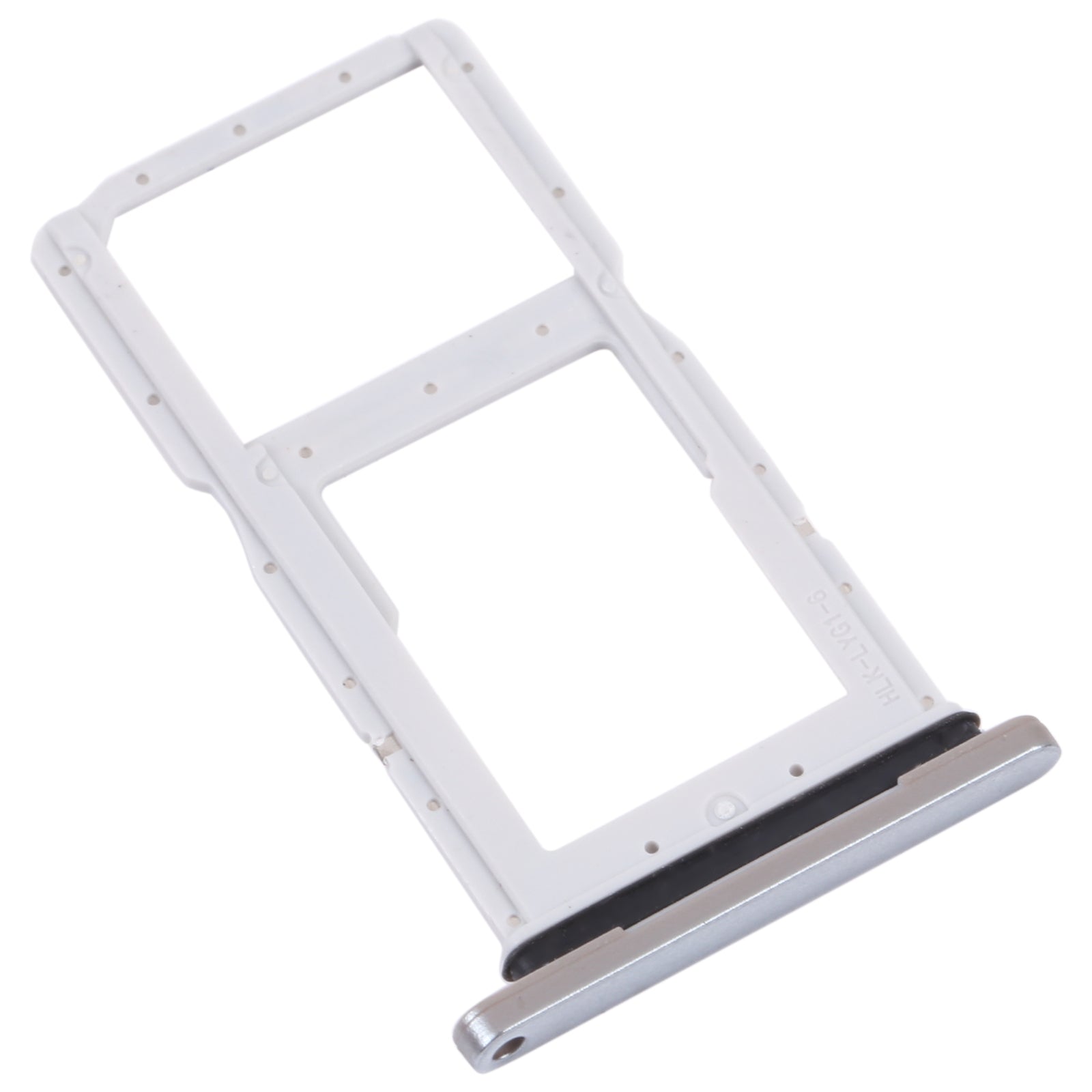 SIM Card Tray + SIM Card Tray / Micro SD Card Tray for Honor 9X (Silver)