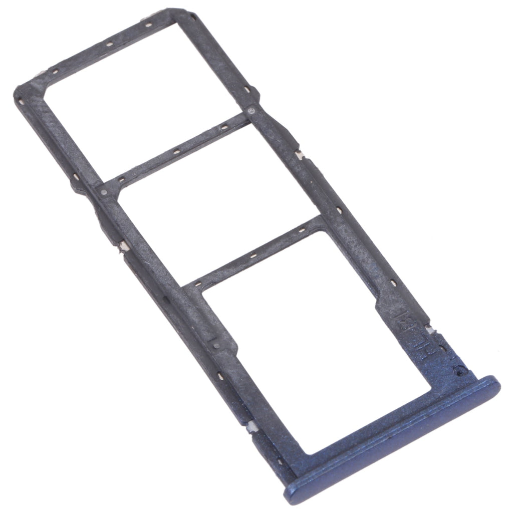 SIM Card Tray + SIM Card Tray + Micro SD Card Tray for Honor 7C(Blue)