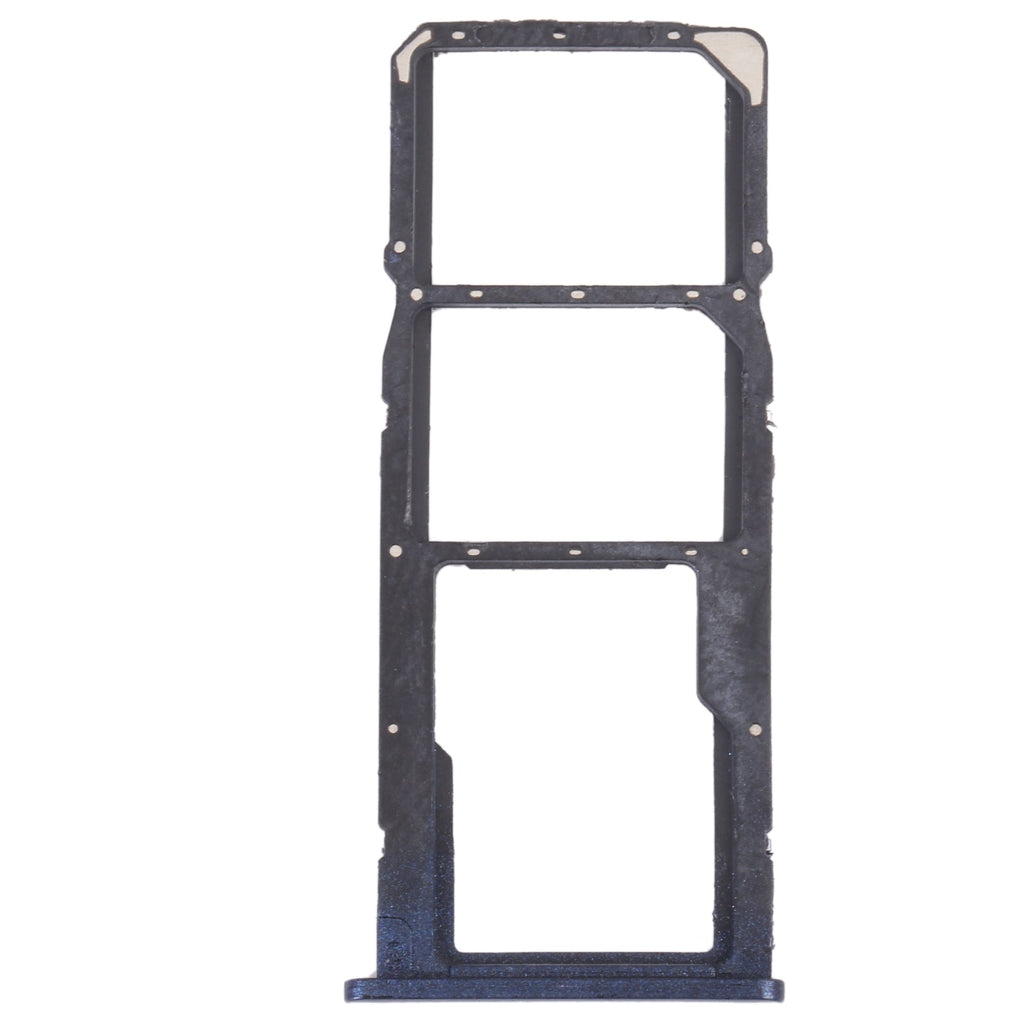 SIM Card Tray + SIM Card Tray + Micro SD Card Tray for Honor 7C(Blue)