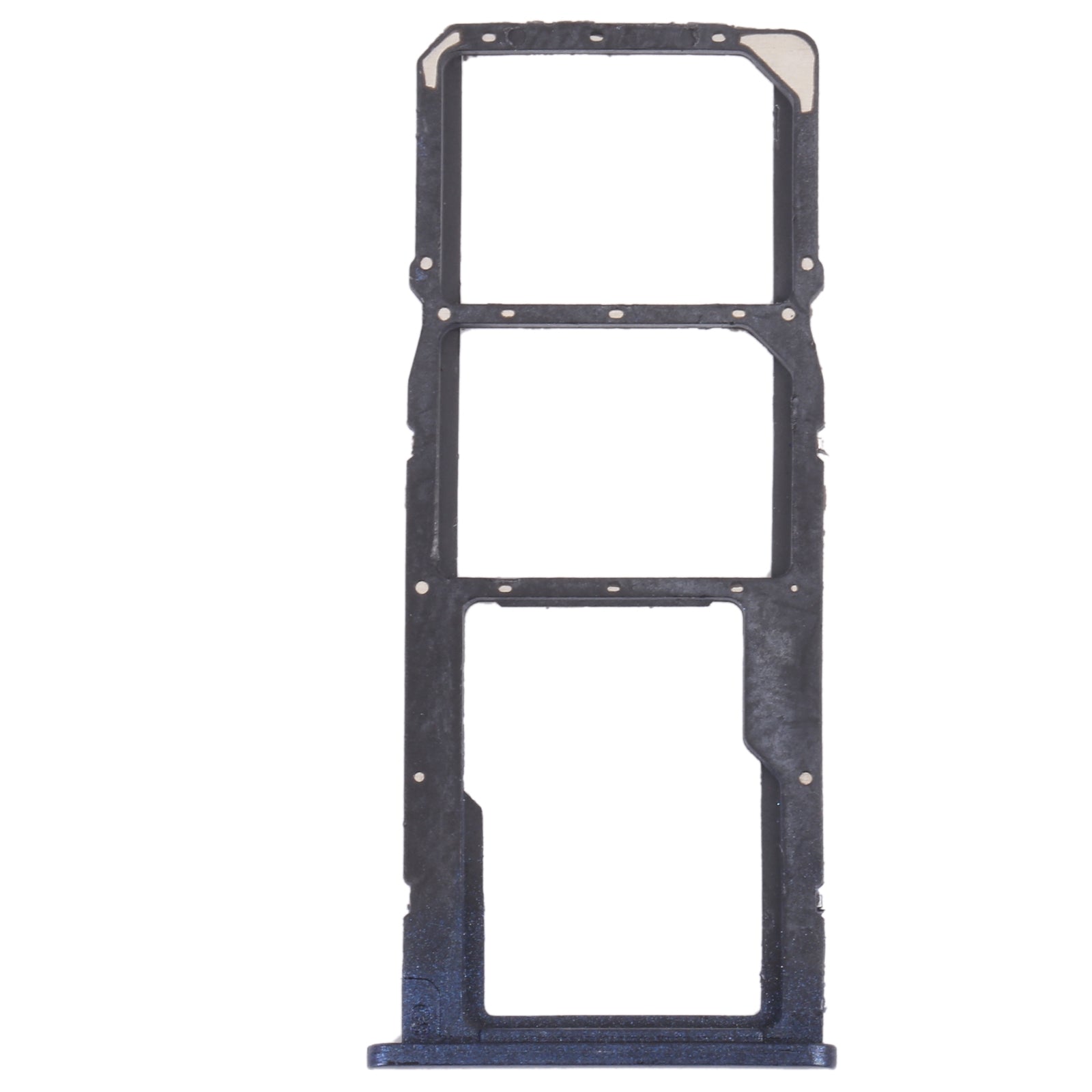 SIM Card Tray + SIM Card Tray + Micro SD Card Tray for Honor 7C(Blue)
