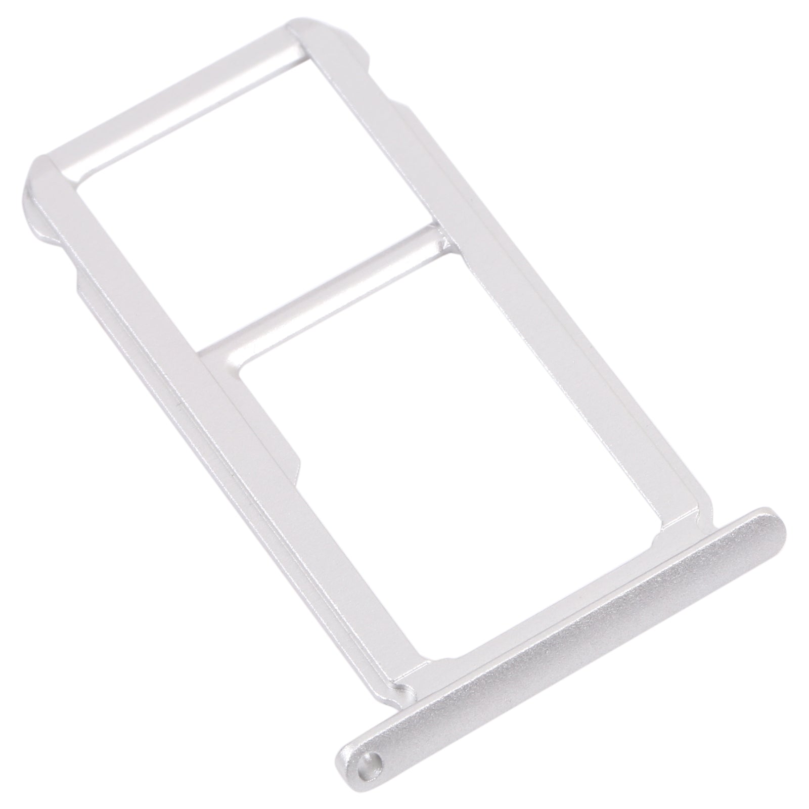 SIM Card Tray + SIM Card Tray / Micro SD Card Tray for Honor Mate 9 Lite (Silver)