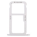SIM Card Tray + SIM Card Tray / Micro SD Card Tray for Honor Mate 9 Lite (Silver)