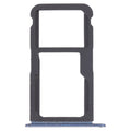 SIM Card Tray + SIM Card Tray / Micro SD Card Tray for Honor Play 6 (Blue)