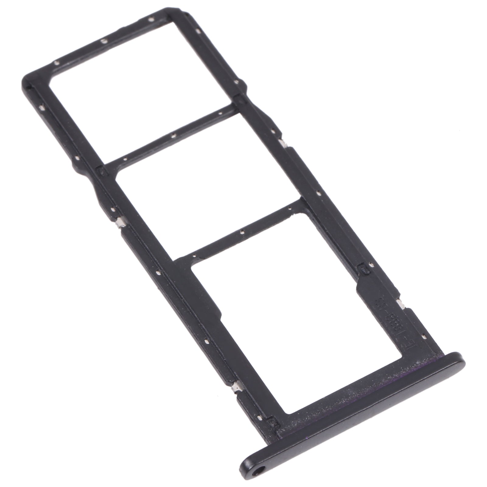 SIM Card Tray + SIM Card Tray / Micro SD Card Tray for Huawei Enjoy 20e (Black)
