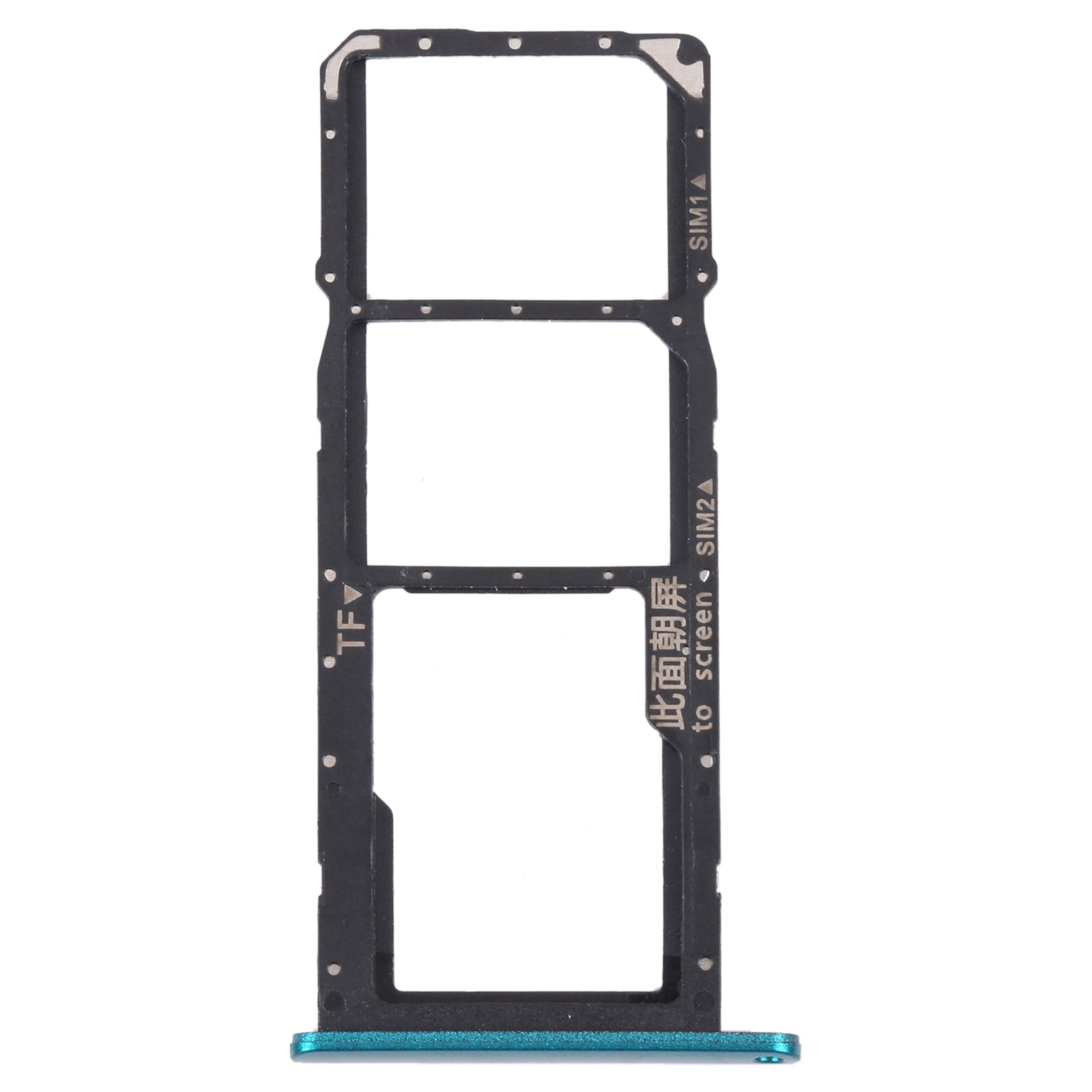 SIM Card Tray + SIM Card Tray / Micro SD Card Tray for Huawei Enjoy 20e (Green)