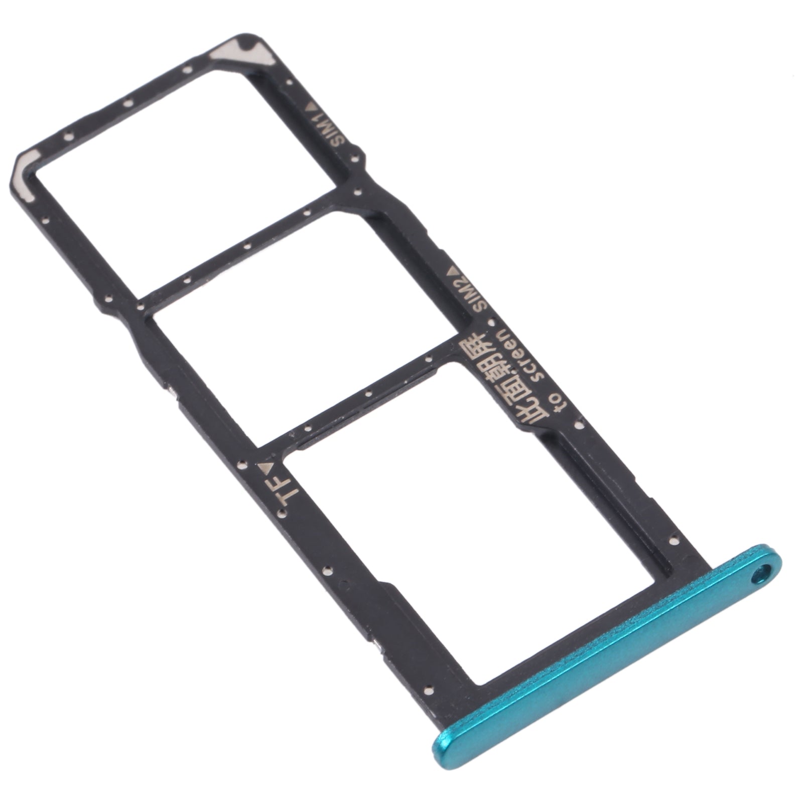 SIM Card Tray + SIM Card Tray / Micro SD Card Tray for Huawei Enjoy 20e (Green)