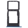SIM Card Tray + SIM Card Tray / Micro SD Card Tray for Huawei Nova Y60 (Blue)