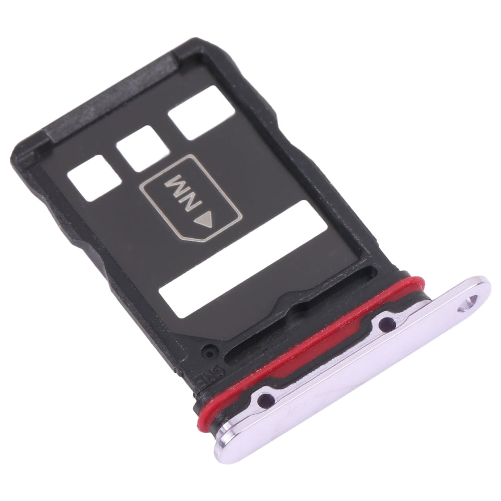 SIM Card Tray + NM Card Tray for Huawei P50 Pro (Pink)