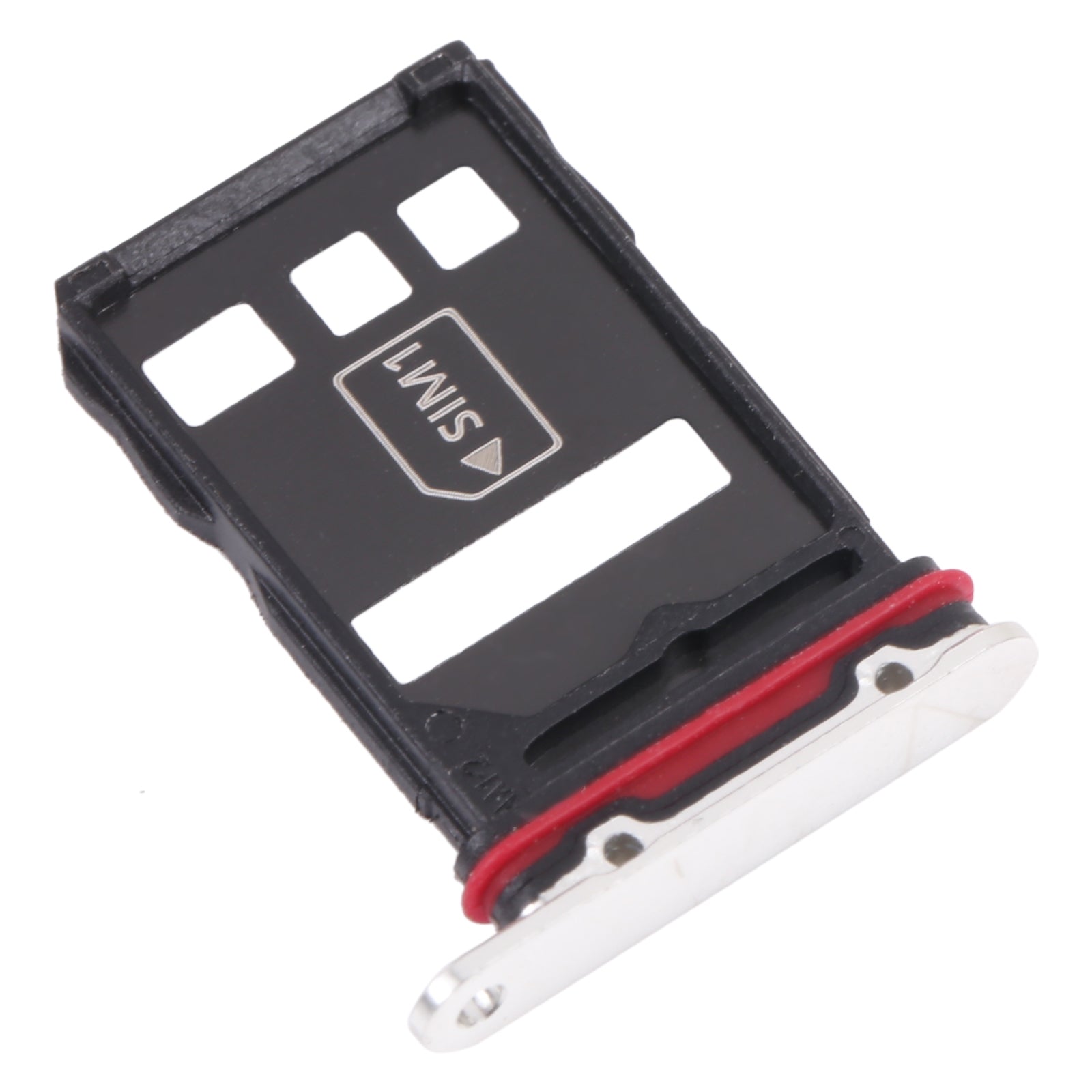 SIM Card Tray + NM Card Tray for Huawei P50 Pro (White)