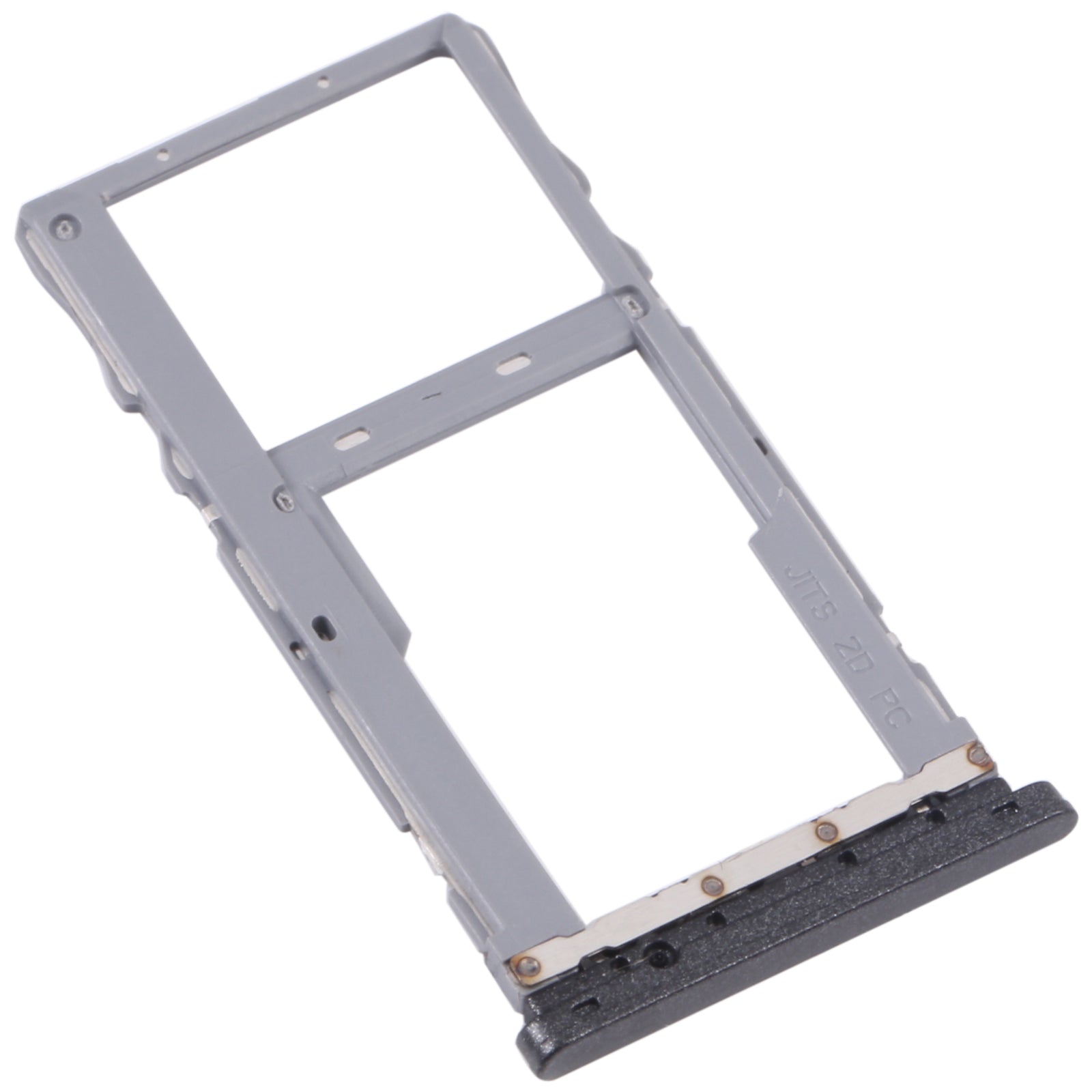 For Alcatel 1V 2020 5007 5007Z 5007W 5007U SIM Card Tray + Micro SD Card Tray (Grey)