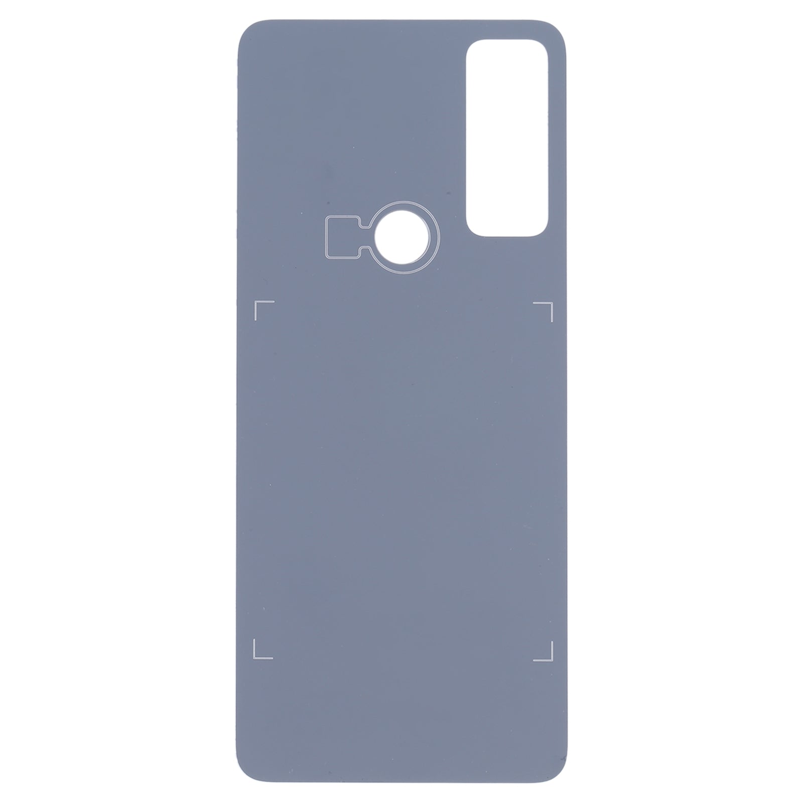Battery Back Cover for TCL 20 R 5G/20 XE(Black)