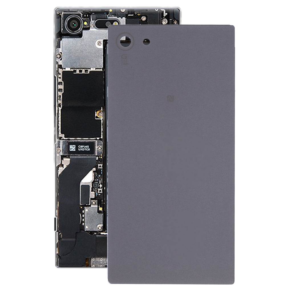 Battery Back Cover with Camera Lens Frame for Sony Xperia Z5 Compact(Black)