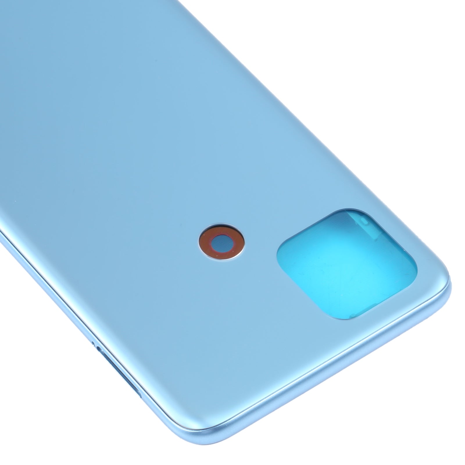 For OPPO A15/A15S/A35 Battery Back Cover with Middle Frame (Blue)