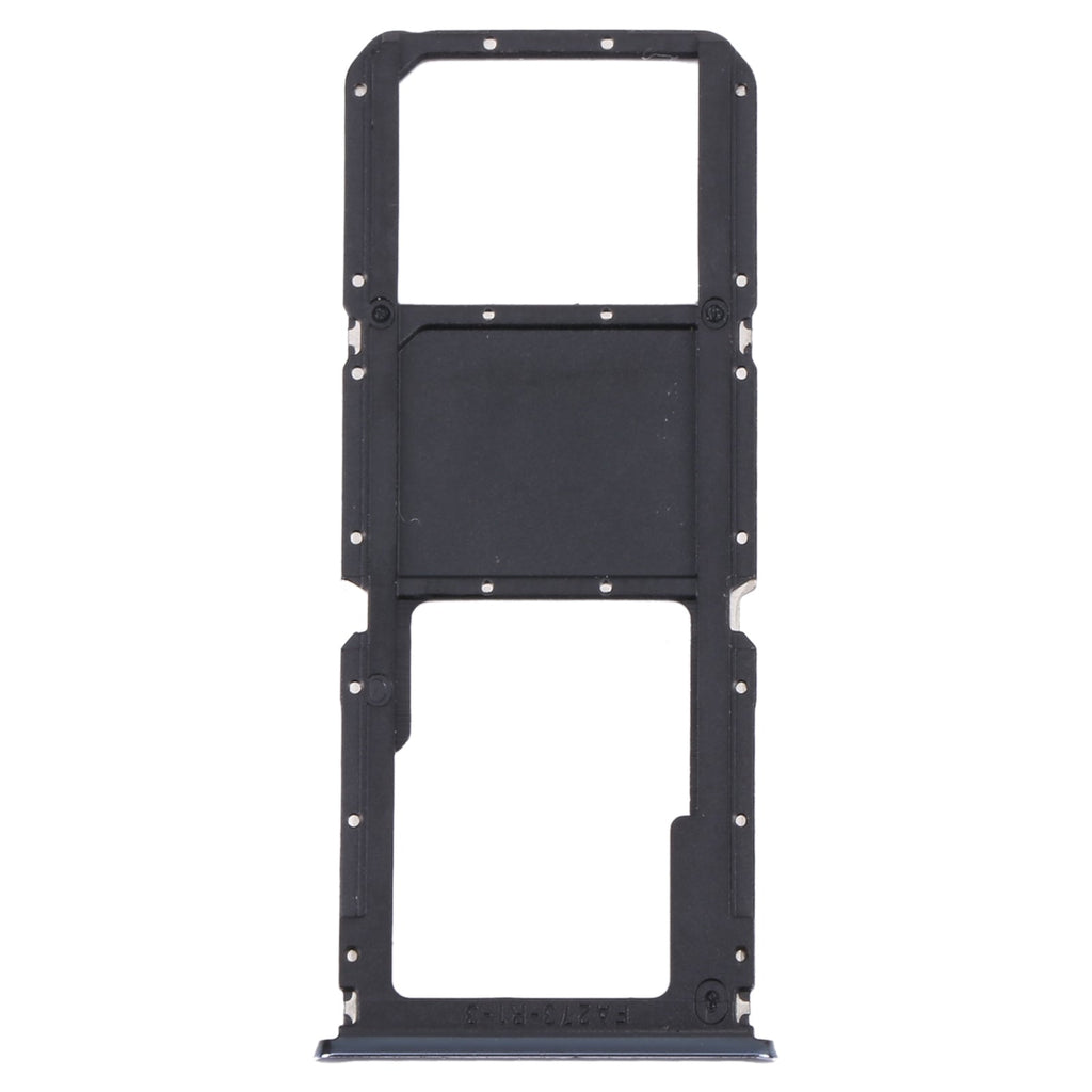 For OnePlus Nord N200 5G DE2118 / DE2117 SIM Card Tray + Micro SD Card Tray (Silver)