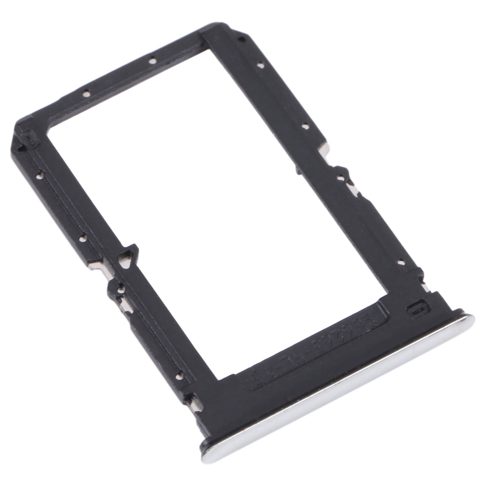 For OnePlus Ace Racing SIM Card Tray + SIM Card Tray (Silver)