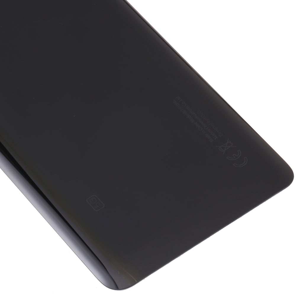 Glass Battery Back Cover for Xiaomi Poco F3(Black)