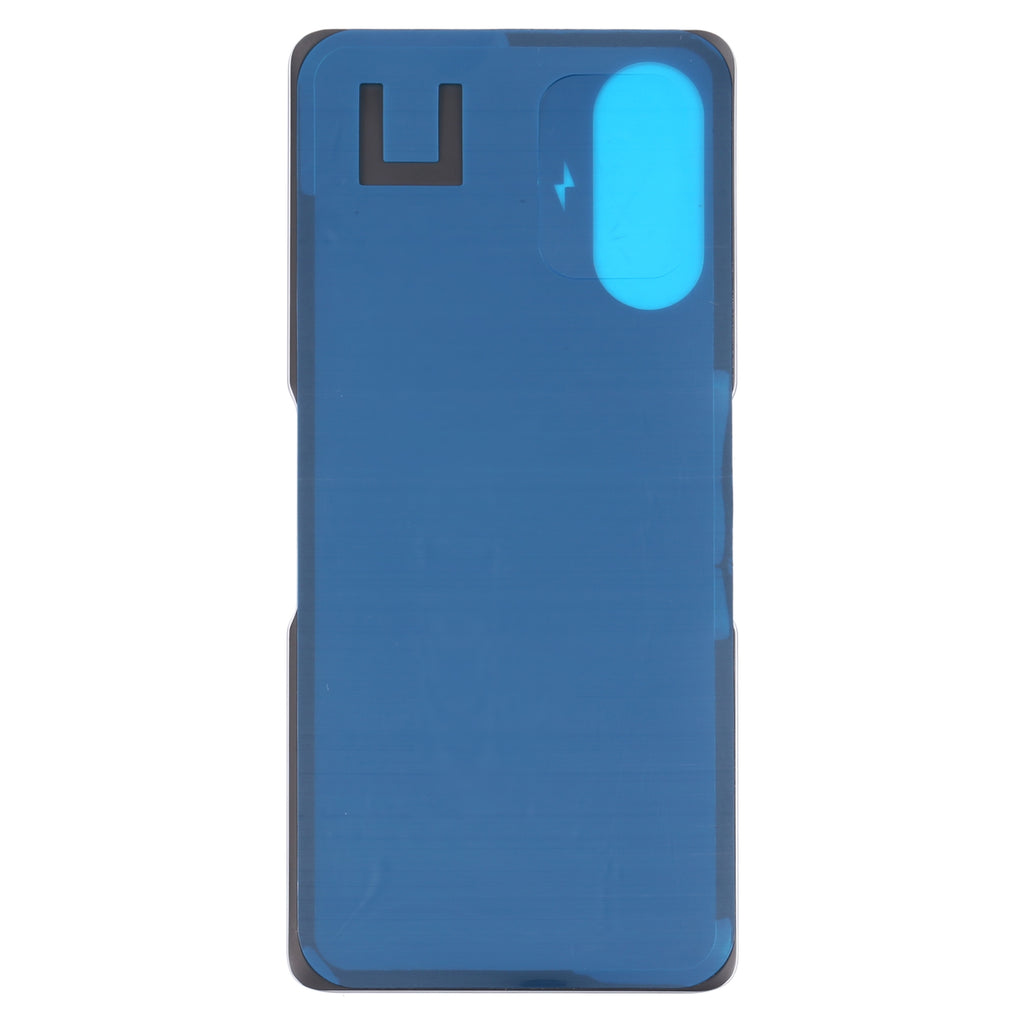Glass Battery Back Cover for Xiaomi Redmi K40 Gaming(Silver)