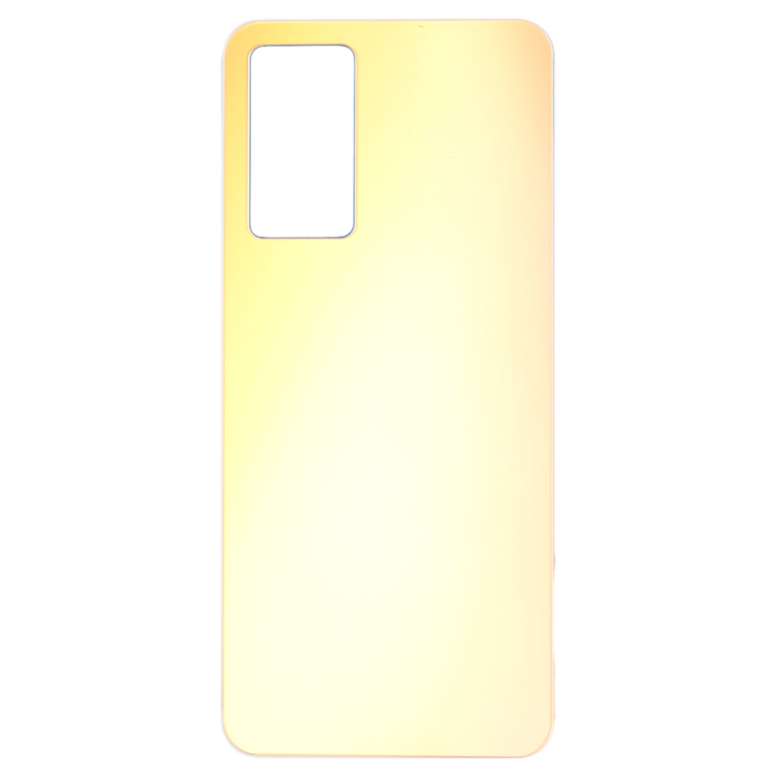 For vivo Y75 4G 2022/V23e Glass Battery Back Cover (Gold)