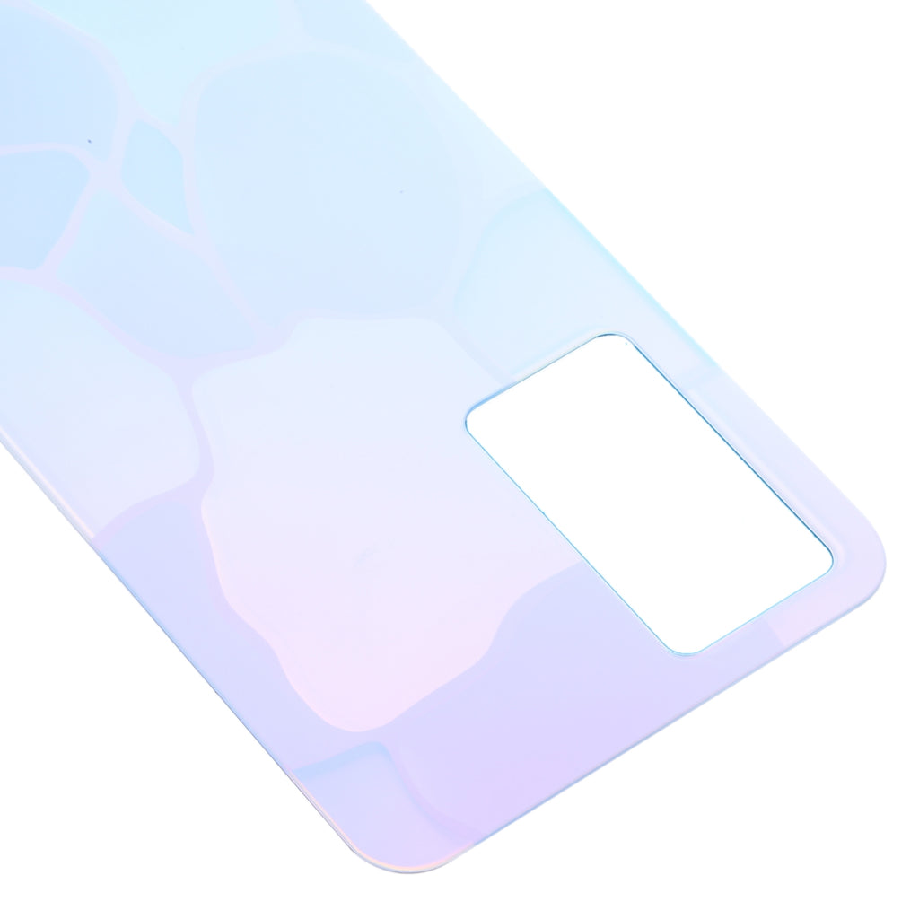 For vivo Y75 4G 2022/V23e Glass Battery Back Cover (Blue)