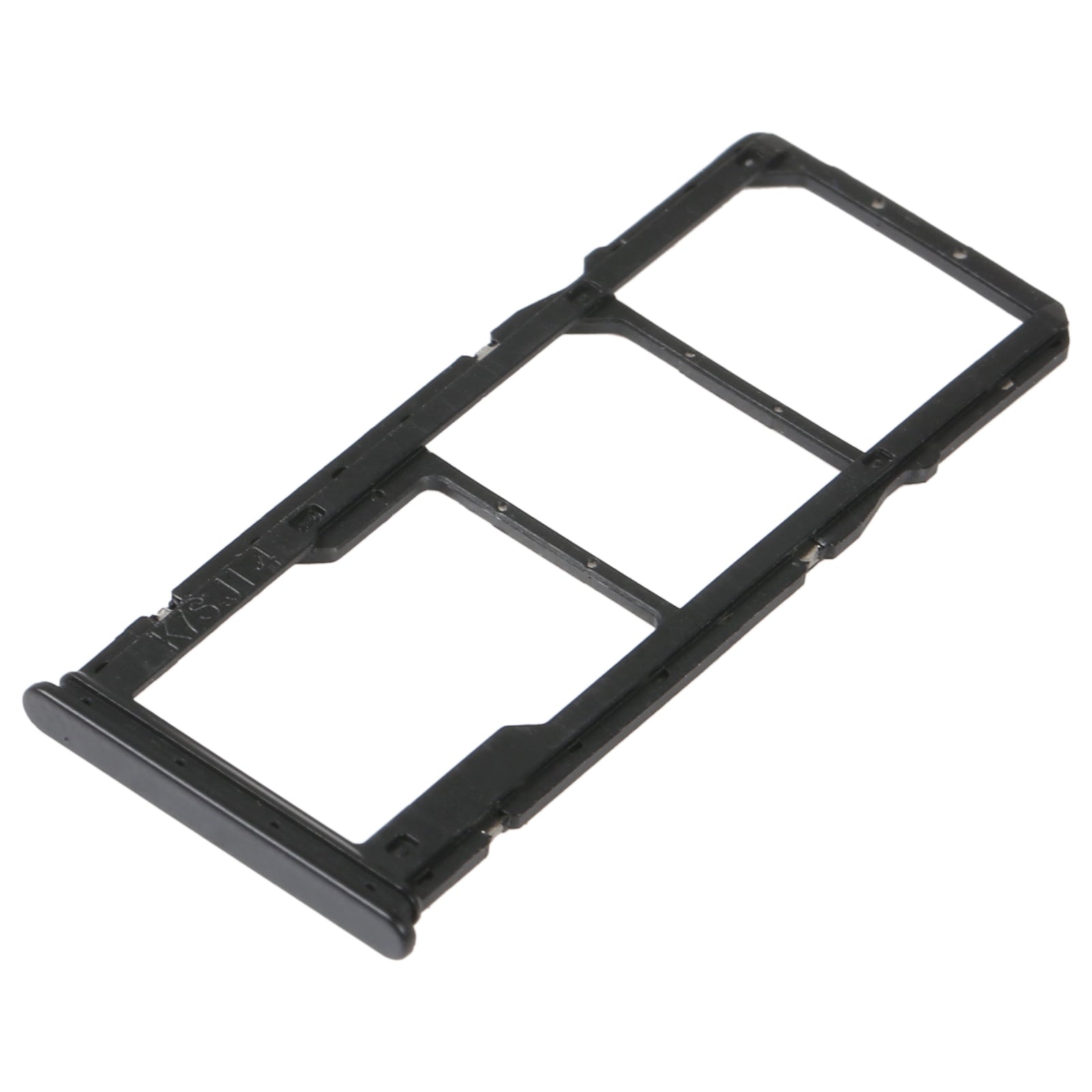 SIM Card Tray + SIM Card Tray + Micro SD Card Tray For Xiaomi Redmi Note 11S 5G (Black)