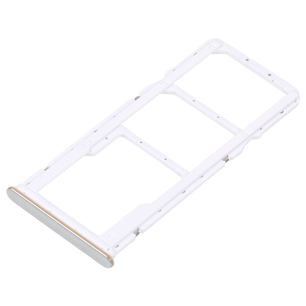 SIM Card Tray + SIM Card Tray + Micro SD Card Tray For Xiaomi Redmi Note 11S 5G (Silver)