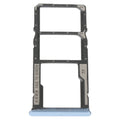 SIM Card Tray + SIM Card Tray + Micro SD Card Tray For Xiaomi Poco M4 5G/Poco M4 5G India/Redmi Note 11R(Blue)