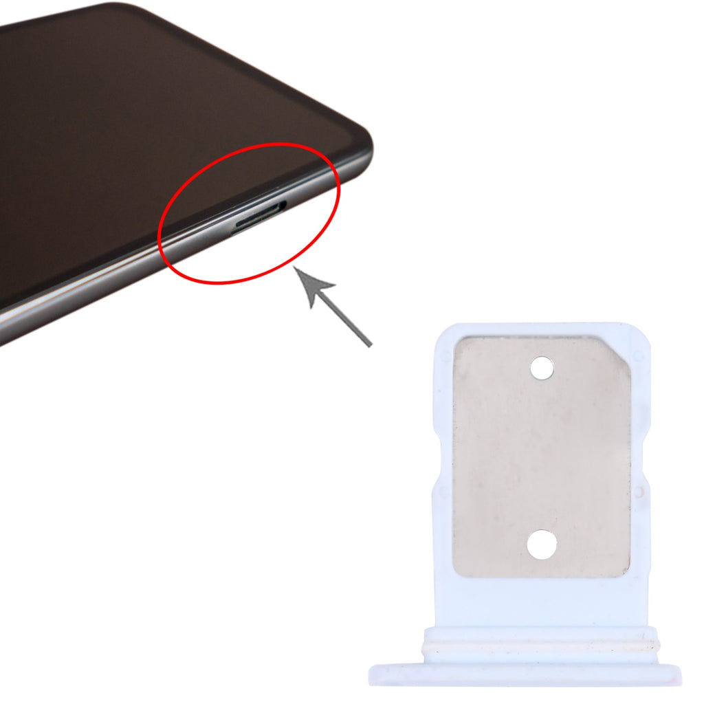 SIM Card Tray for Google Pixel 4a 4G / 4a 5G (Blue)
