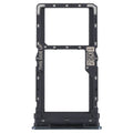For Motorola Moto G52 SIM Card Tray + SIM / Micro SD Card Tray (Black)