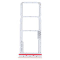 For Motorola Moto G32 SIM Card Tray + SIM Card Tray + Micro SD Card Tray (Gold)