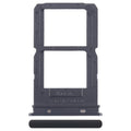 For OPPO Reno SIM Card Tray + SIM / Micro SD Card Tray (Black)