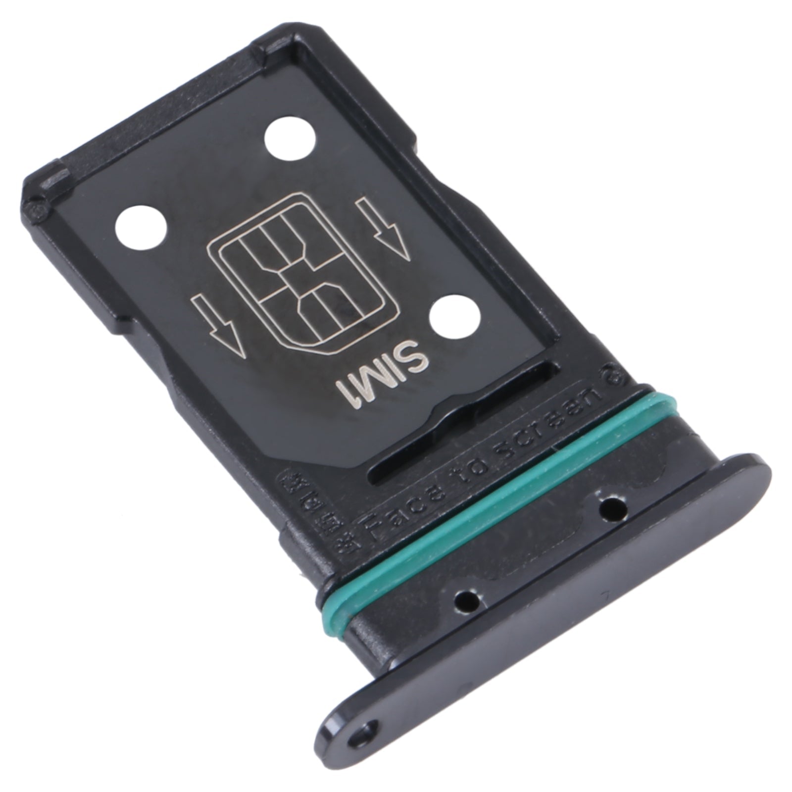 For OPPO Reno4 Pro 5G  SIM Card Tray + SIM Card Tray (Black)