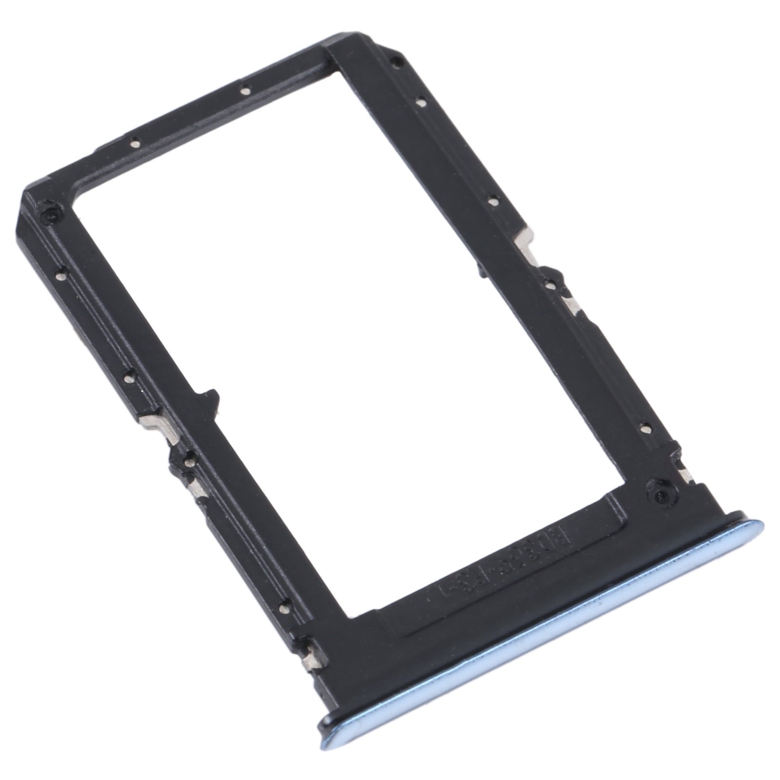 For OPPO Reno5 4G SIM Card Tray + SIM Card Tray (Silver)