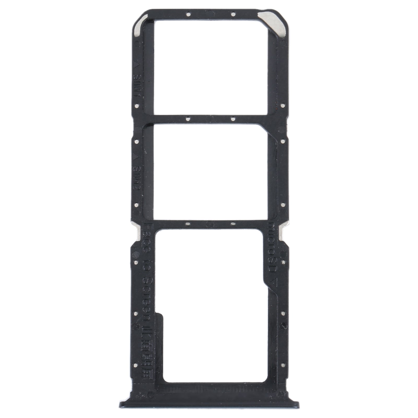 For OPPO A93s 5G SIM Card Tray + SIM Card Tray + Micro SD Card Tray (Grey)