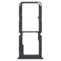 For OPPO A55 5G / A53S 5G SIM Card Tray + SIM Card Tray + Micro SD Card Tray (Black)