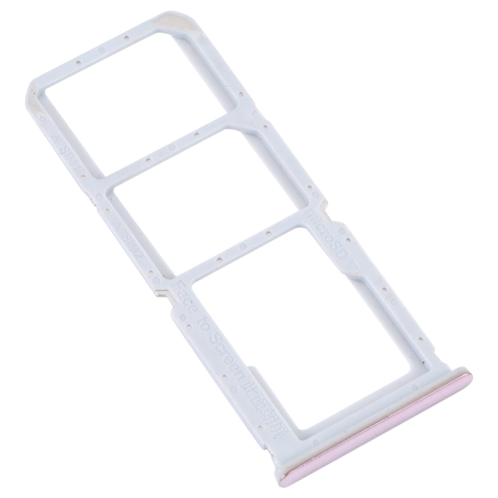 For OPPO A55 5G / A53S 5G SIM Card Tray + SIM Card Tray + Micro SD Card Tray (Gold)