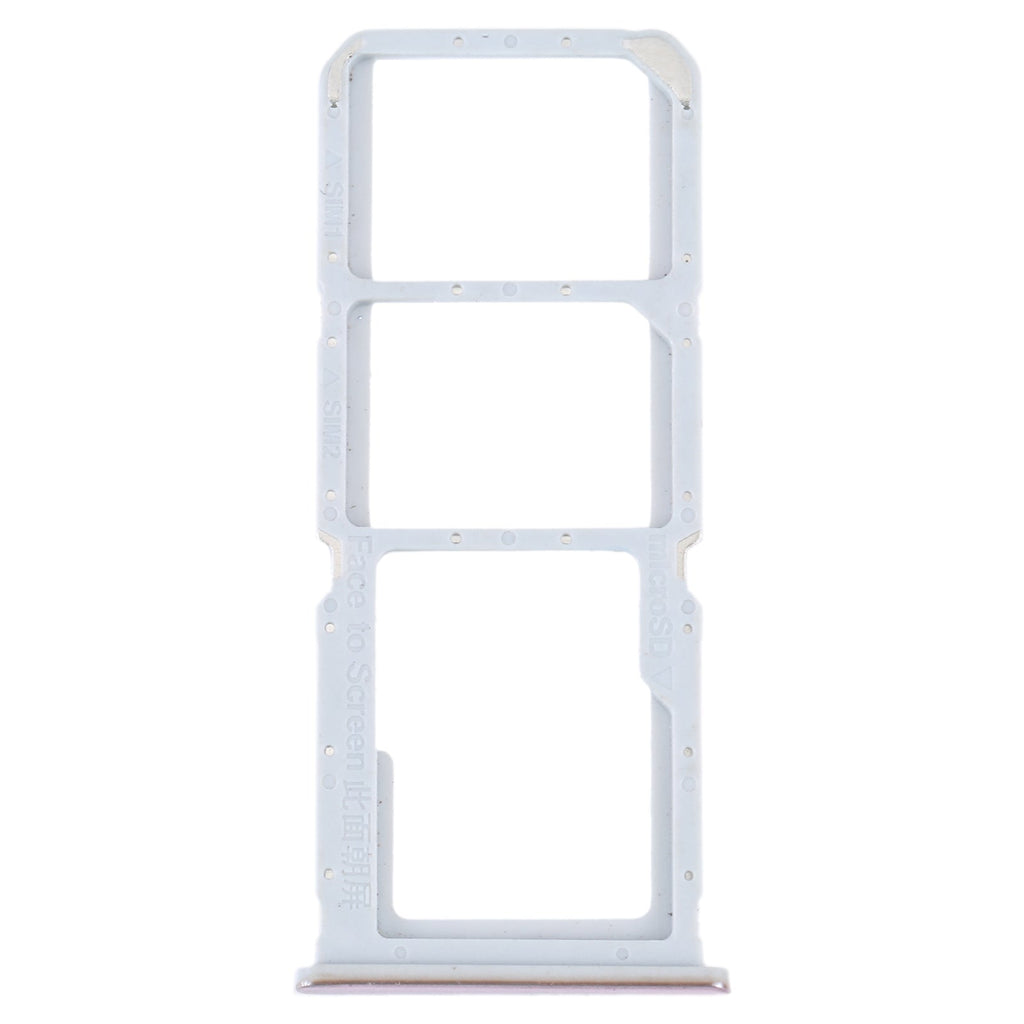 For OPPO A55 5G / A53S 5G SIM Card Tray + SIM Card Tray + Micro SD Card Tray (Gold)